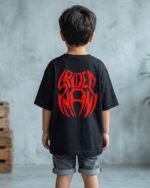 Spider-Man Inspired Kids Oversized T-Shirt | 3Y - 16Y | Unisex - Image 3