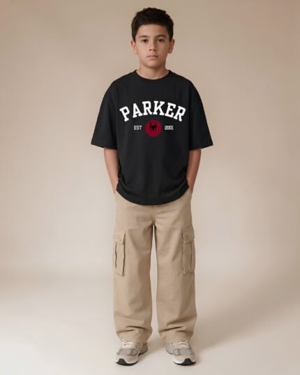 Parker Spidey Kids Oversized T-Shirt | 3Y - 16Y | Unisex